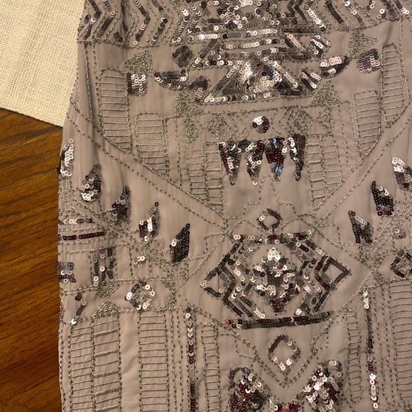 NWT MOLLY BRACKEN SEQUIN 
SLEEVELESS MINI DRESS XS - Picture 3 of 6